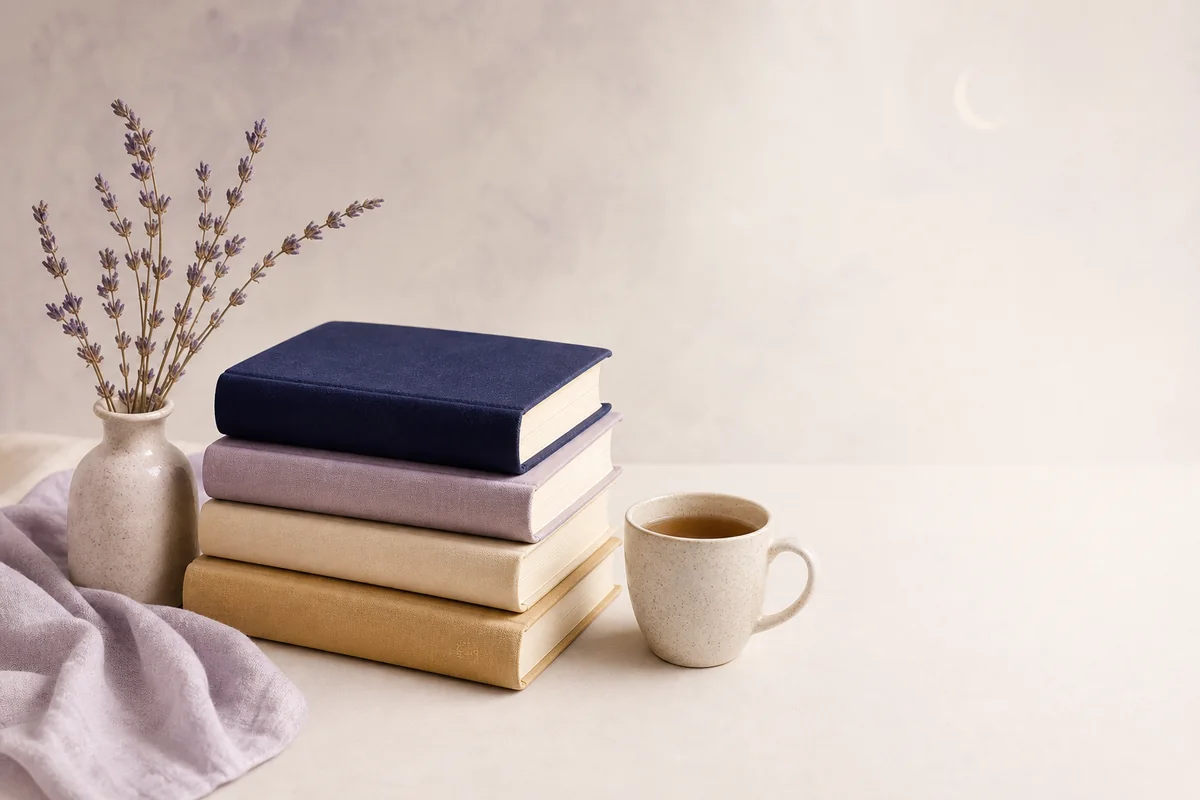 Книги, чай і лаванда